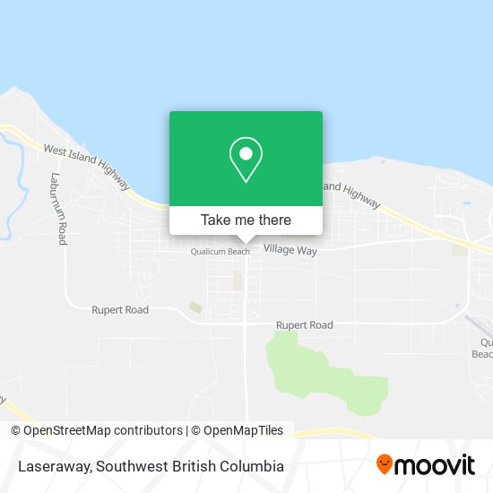 Laseraway map