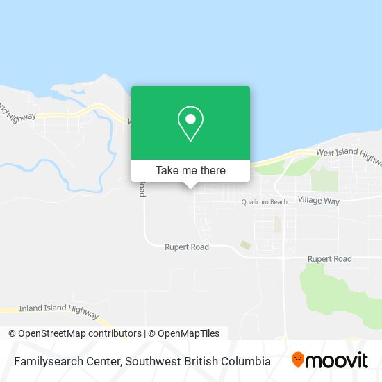 Familysearch Center map