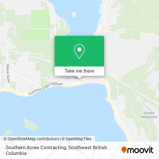 Southern Acres Contracting map