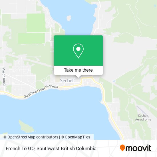 French To GO map