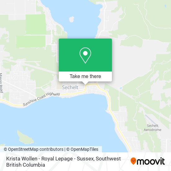 Krista Wollen - Royal Lepage - Sussex map