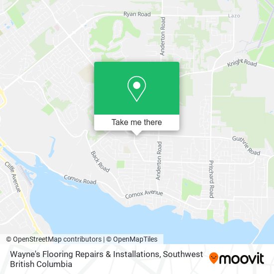 Wayne's Flooring Repairs & Installations map