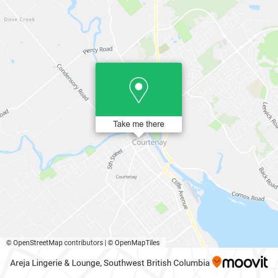 Areja Lingerie & Lounge map