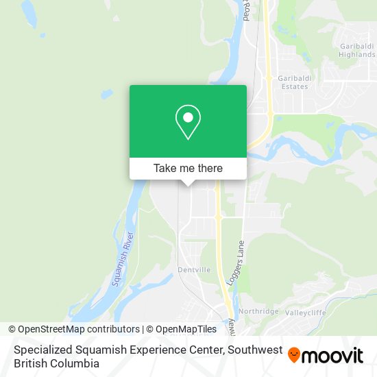 Specialized Squamish Experience Center plan