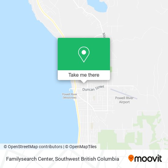 Familysearch Center plan