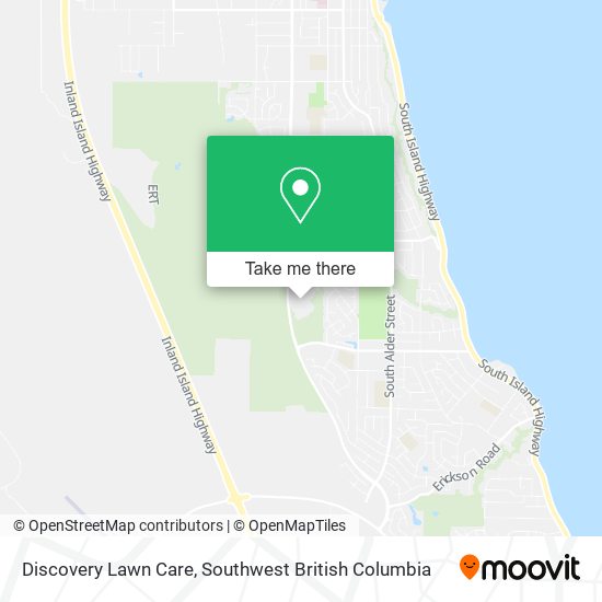 Discovery Lawn Care map