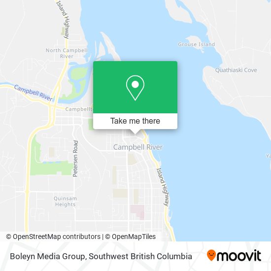 Boleyn Media Group map