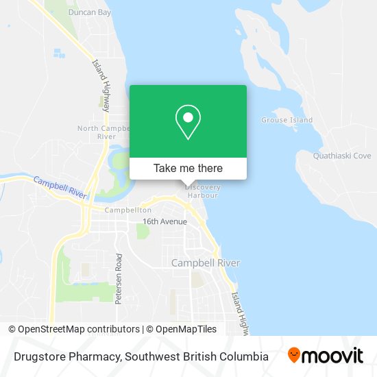 Drugstore Pharmacy map