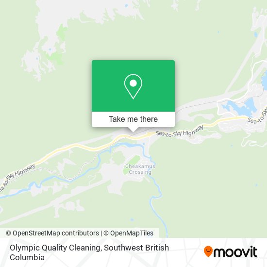 Olympic Quality Cleaning map