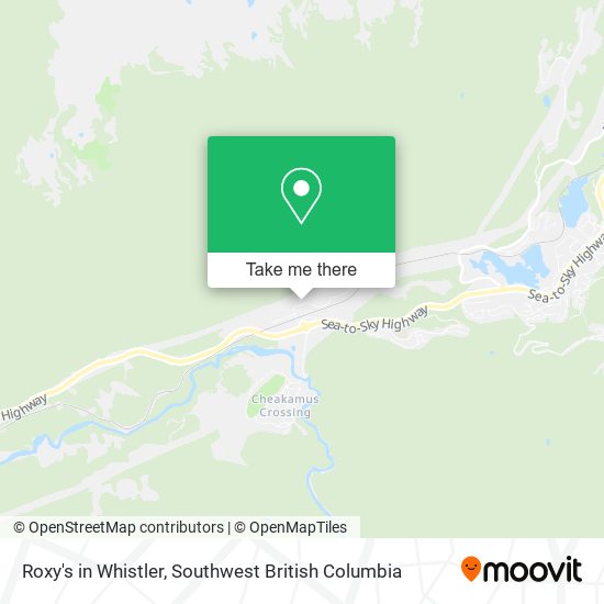 Roxy's in Whistler plan