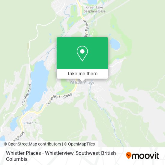 Whistler Places - Whistlerview plan