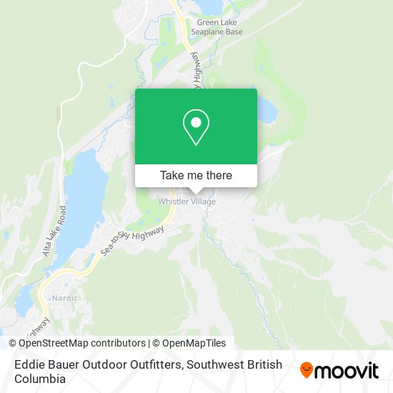 Eddie Bauer Outdoor Outfitters map