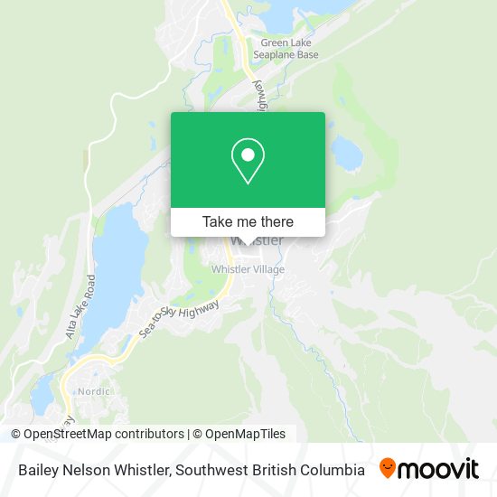 Bailey Nelson Whistler map