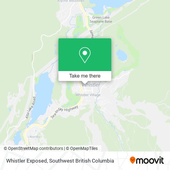 Whistler Exposed map