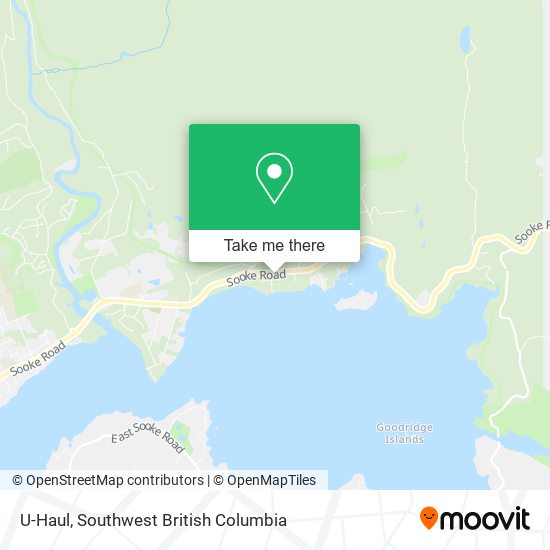 U-Haul map