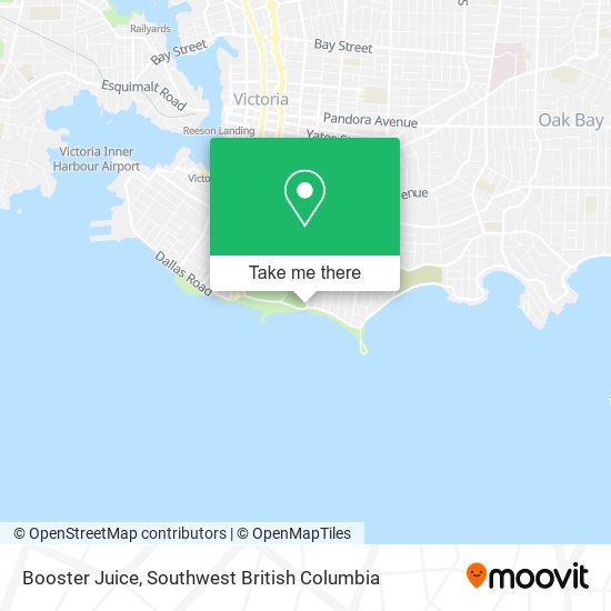 Booster Juice map