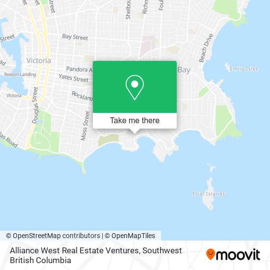 Alliance West Real Estate Ventures map
