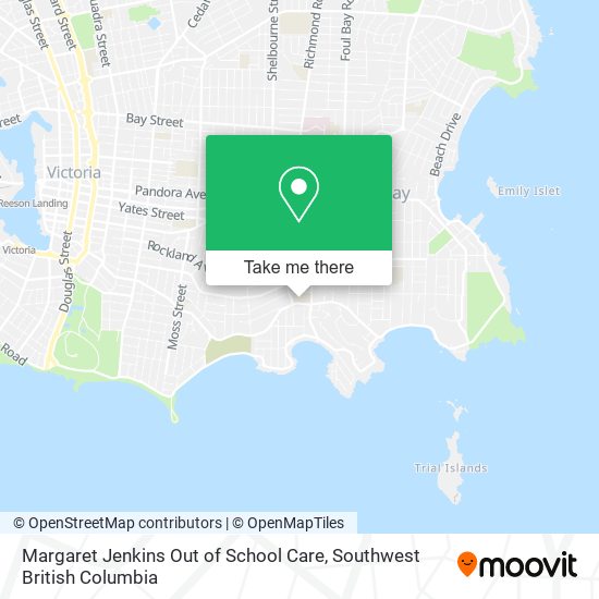 Margaret Jenkins Out of School Care map