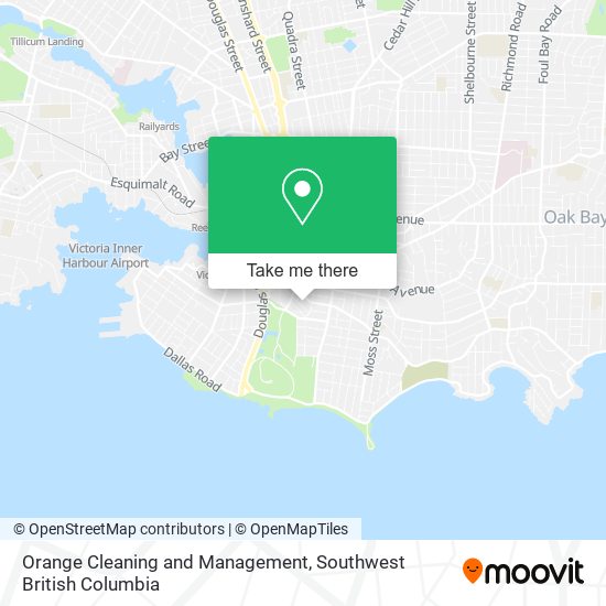 Orange Cleaning and Management map
