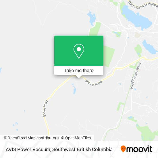 AVIS Power Vacuum map