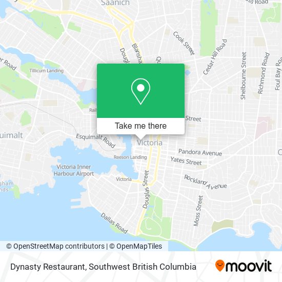 Dynasty Restaurant map