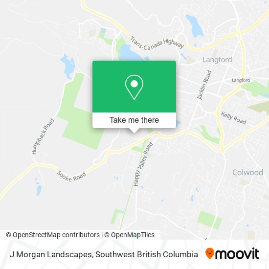 J Morgan Landscapes map
