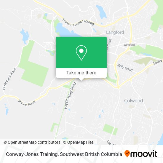 Conway-Jones Training map