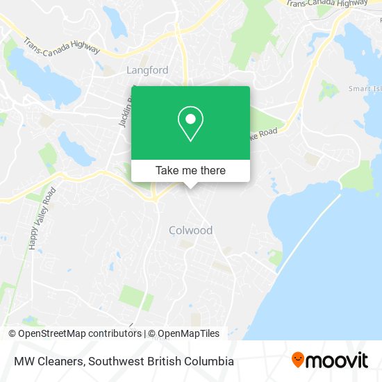 MW Cleaners map