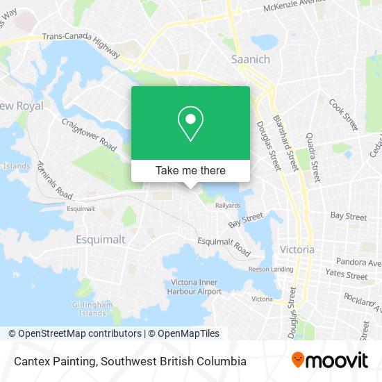 Cantex Painting map