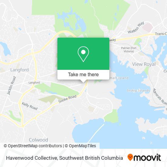 Havenwood Collective map
