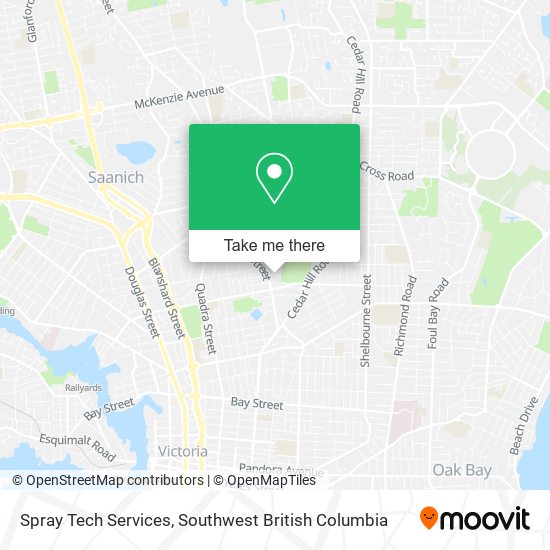 Spray Tech Services map