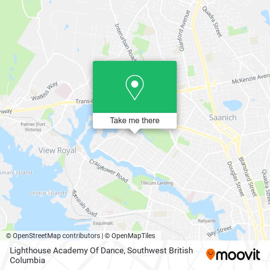 Lighthouse Academy Of Dance map