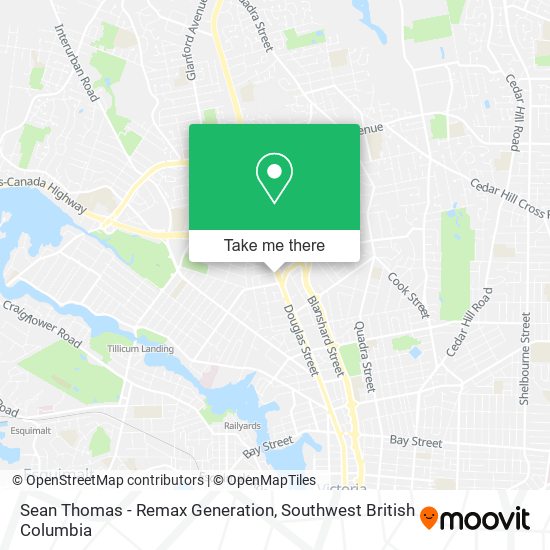 Sean Thomas - Remax Generation map