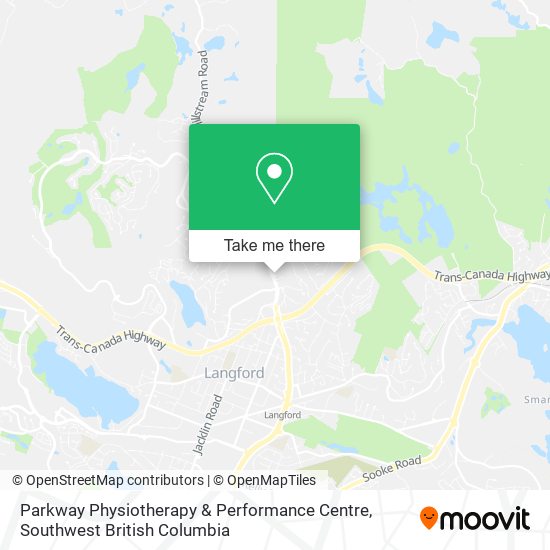 Parkway Physiotherapy & Performance Centre plan