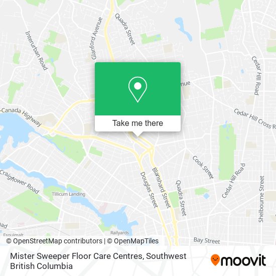 Mister Sweeper Floor Care Centres map