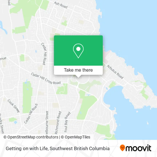 Getting on with Life map