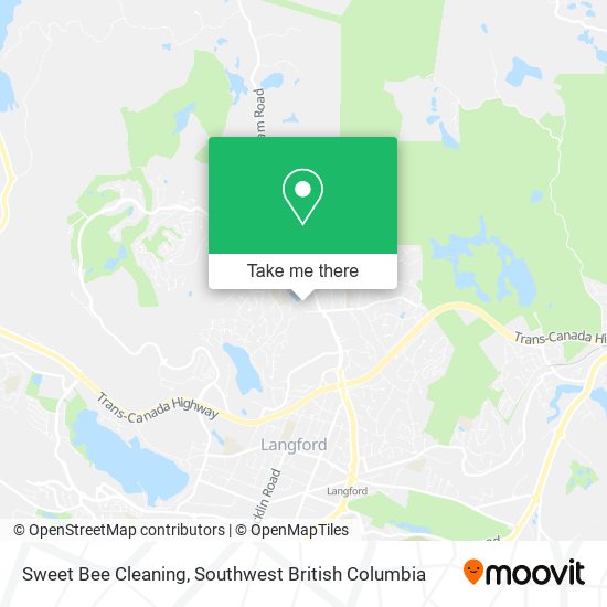 Sweet Bee Cleaning map