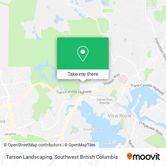 Tarson Landscaping map