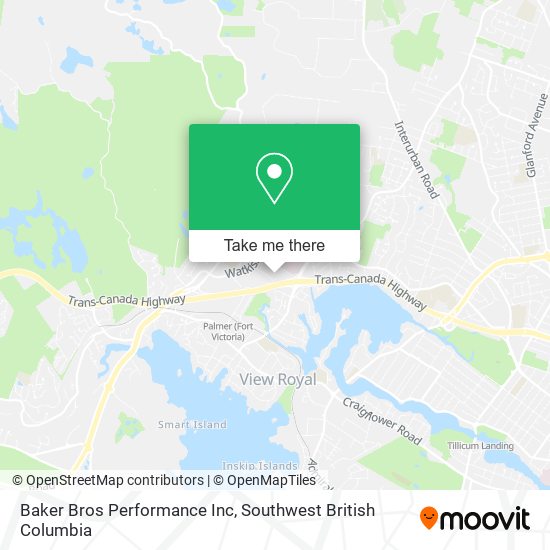 Baker Bros Performance Inc map