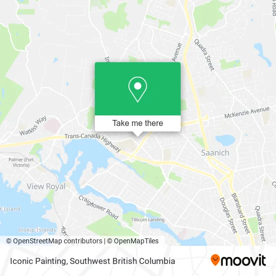 Iconic Painting map