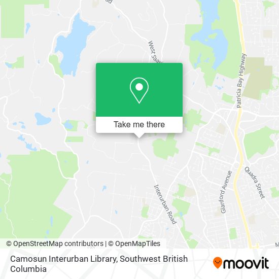 Camosun Interurban Library map