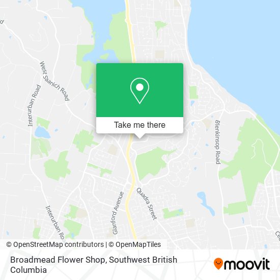 Broadmead Flower Shop map