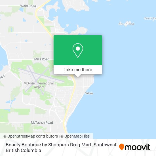 Beauty Boutique by Shoppers Drug Mart map