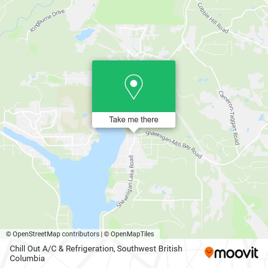 Chill Out A/C & Refrigeration map