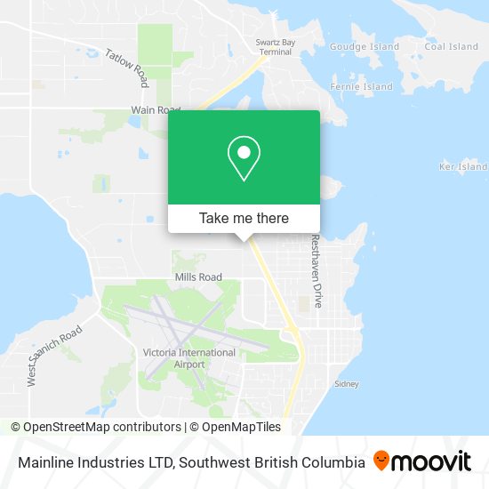 Mainline Industries LTD map