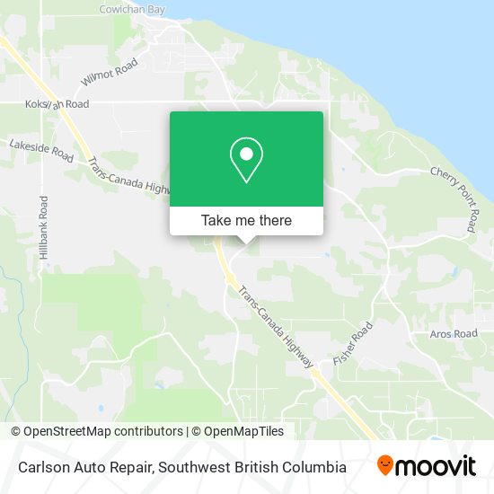 Carlson Auto Repair map