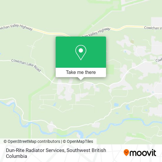 Dun-Rite Radiator Services map