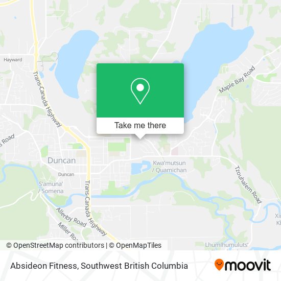 Absideon Fitness map