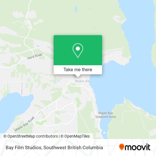 Bay Film Studios map