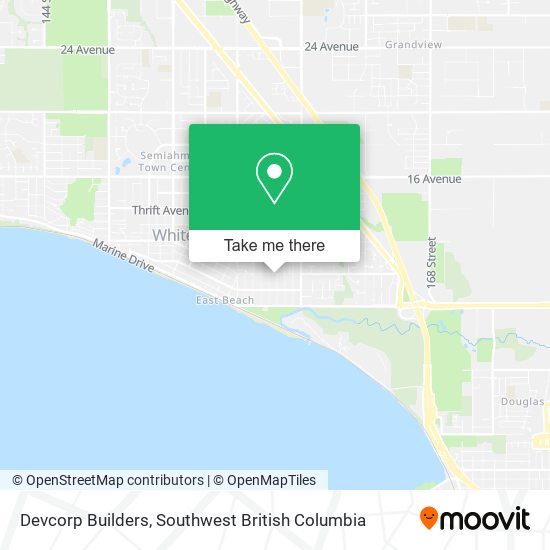 Devcorp Builders map